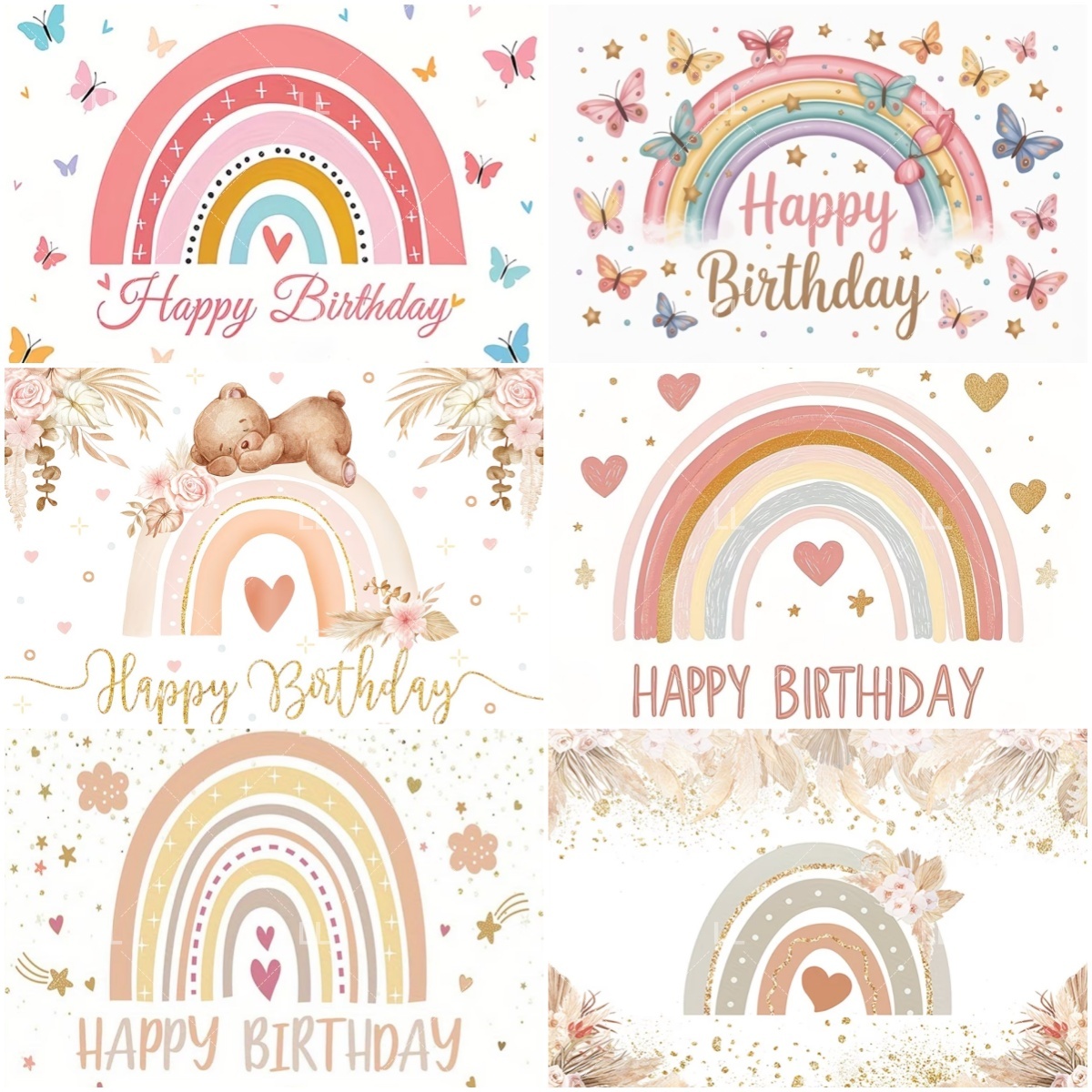 Pampas Grass Decor - Fournitures de fête d'anniversaire pour garçon