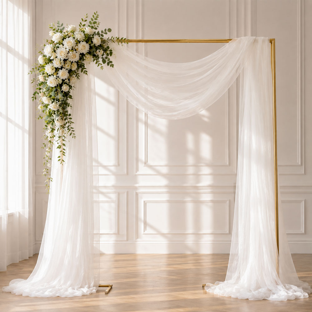 Linen Table Runner - 1 paquet de tissu en tulle