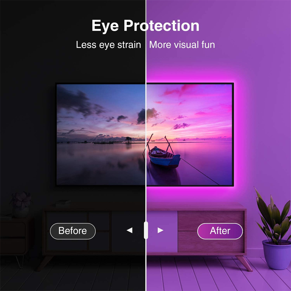 RGB5050 TV LED rétro-éclairage - Home Decor Free App avis et prix