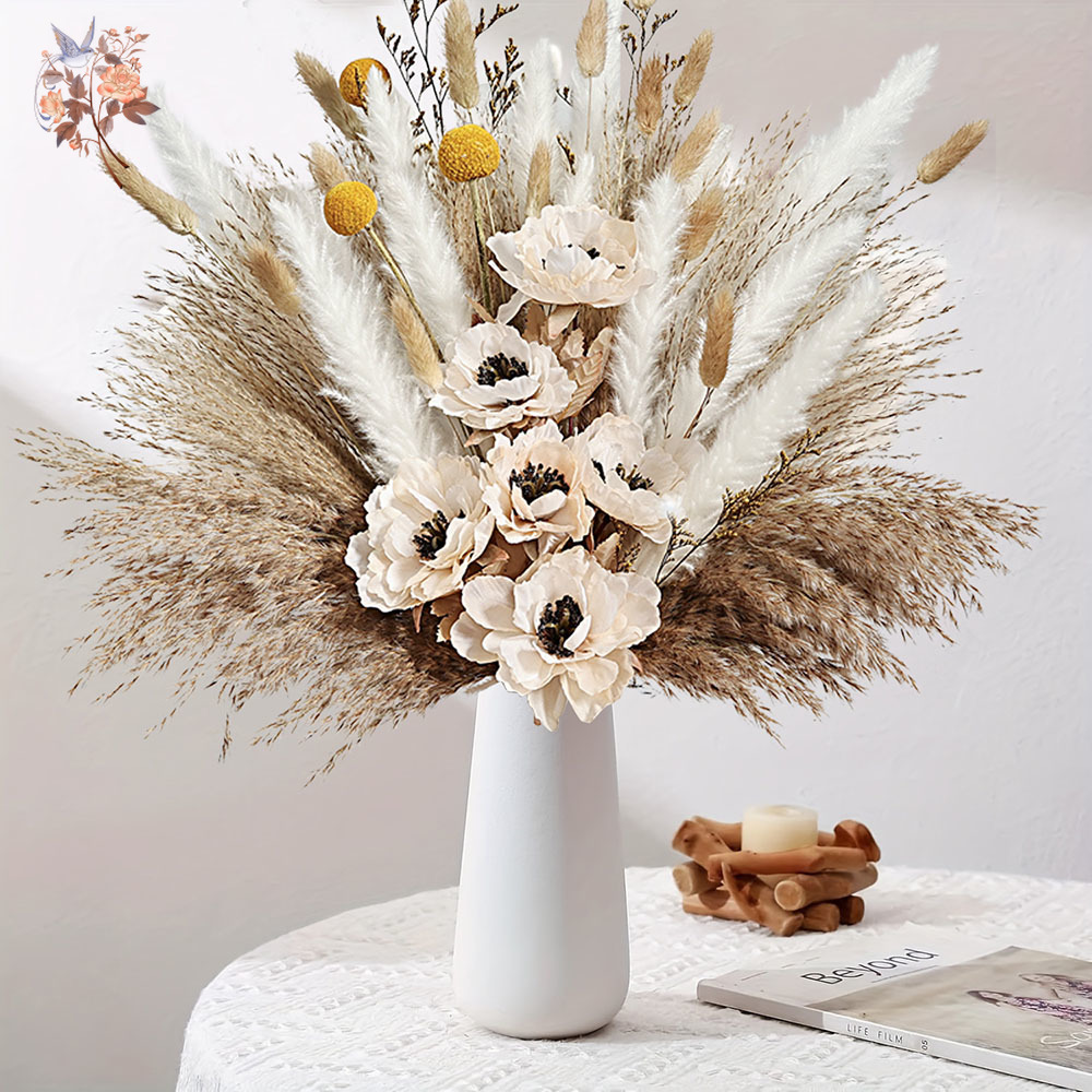 Bouquet de fleurs artificielle - Pampas Grass Decor avis et prix