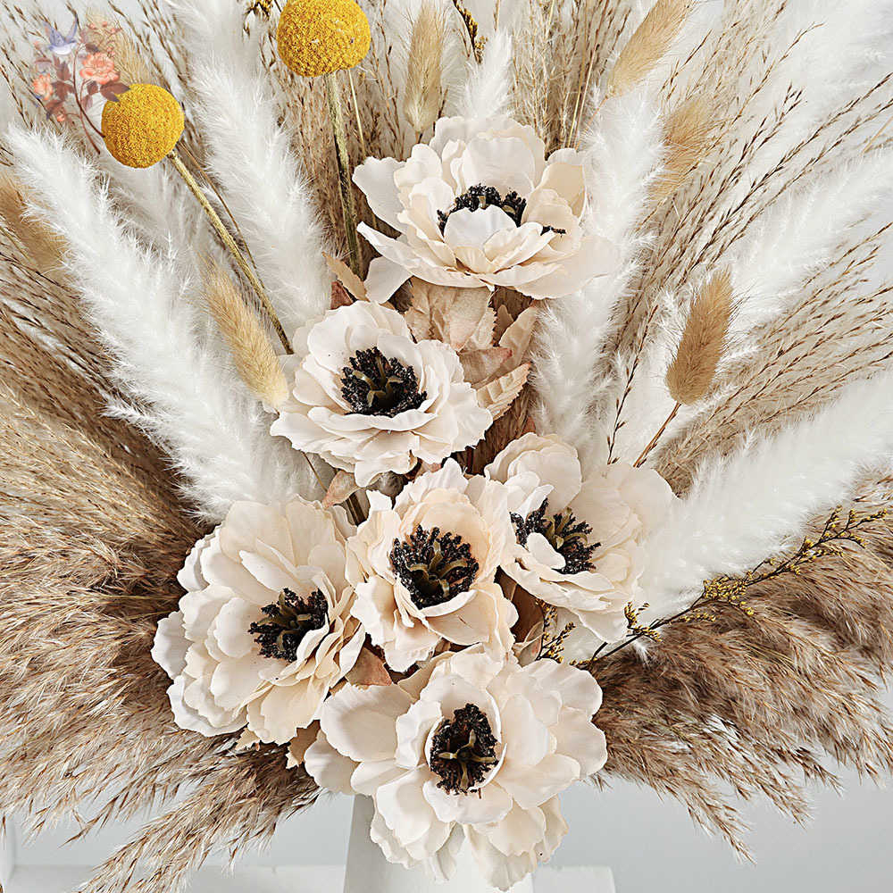 Bouquet de fleurs artificielle - Pampas Grass Decor avis et prix
