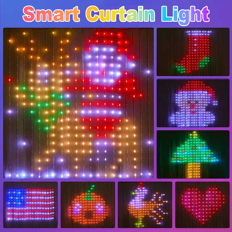Rideau lumineux intelligent à  - Home Decor Free App avis et prix