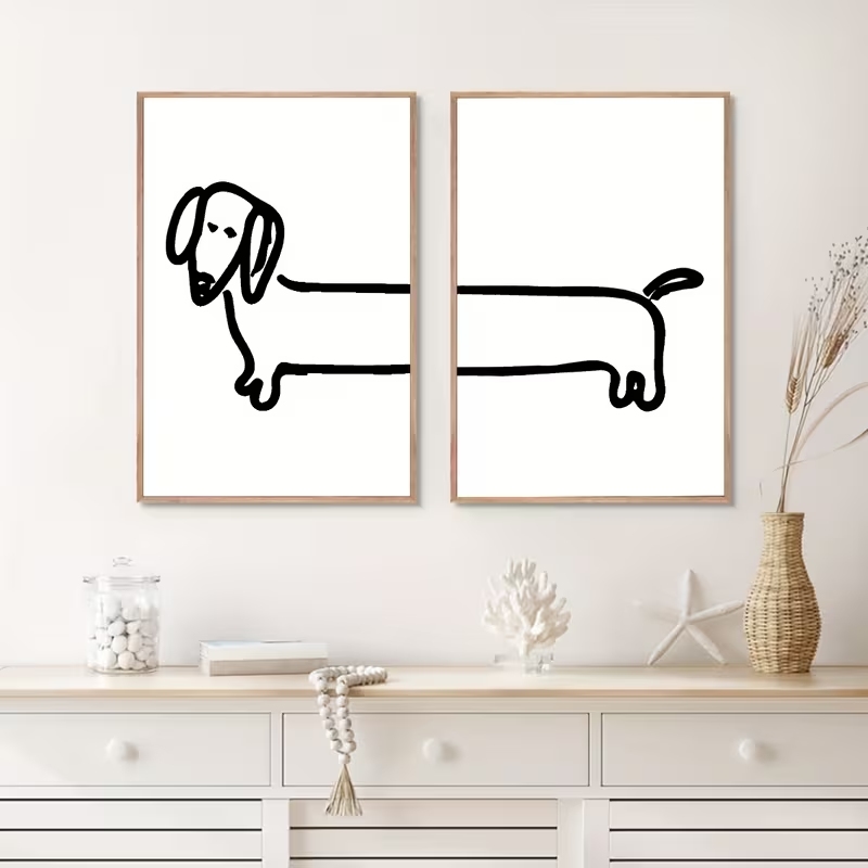 2 pièces d'art mural moderne e - Home Decor Theme avis et prix