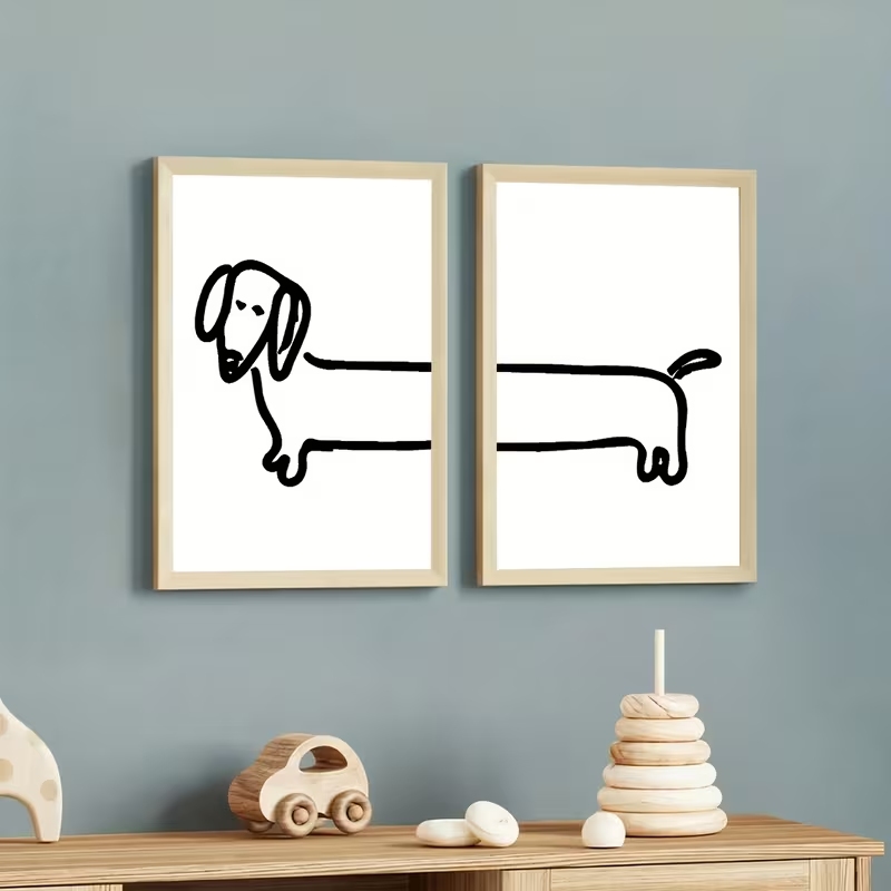 2 pièces d'art mural moderne e - Home Decor Theme avis et prix