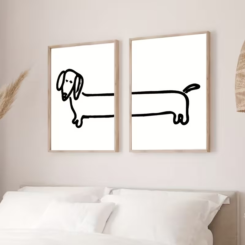 2 pièces d'art mural moderne e - Home Decor Theme avis et prix