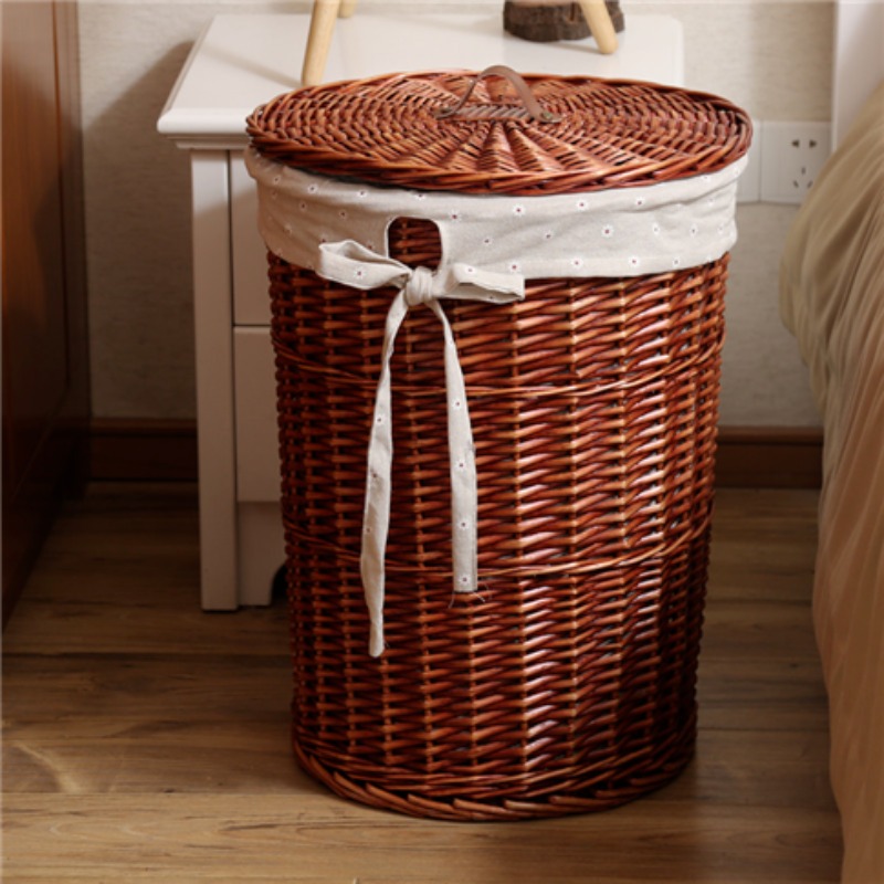 Panier à linge sale tissé en r - Rattan Plant Basket avis et prix