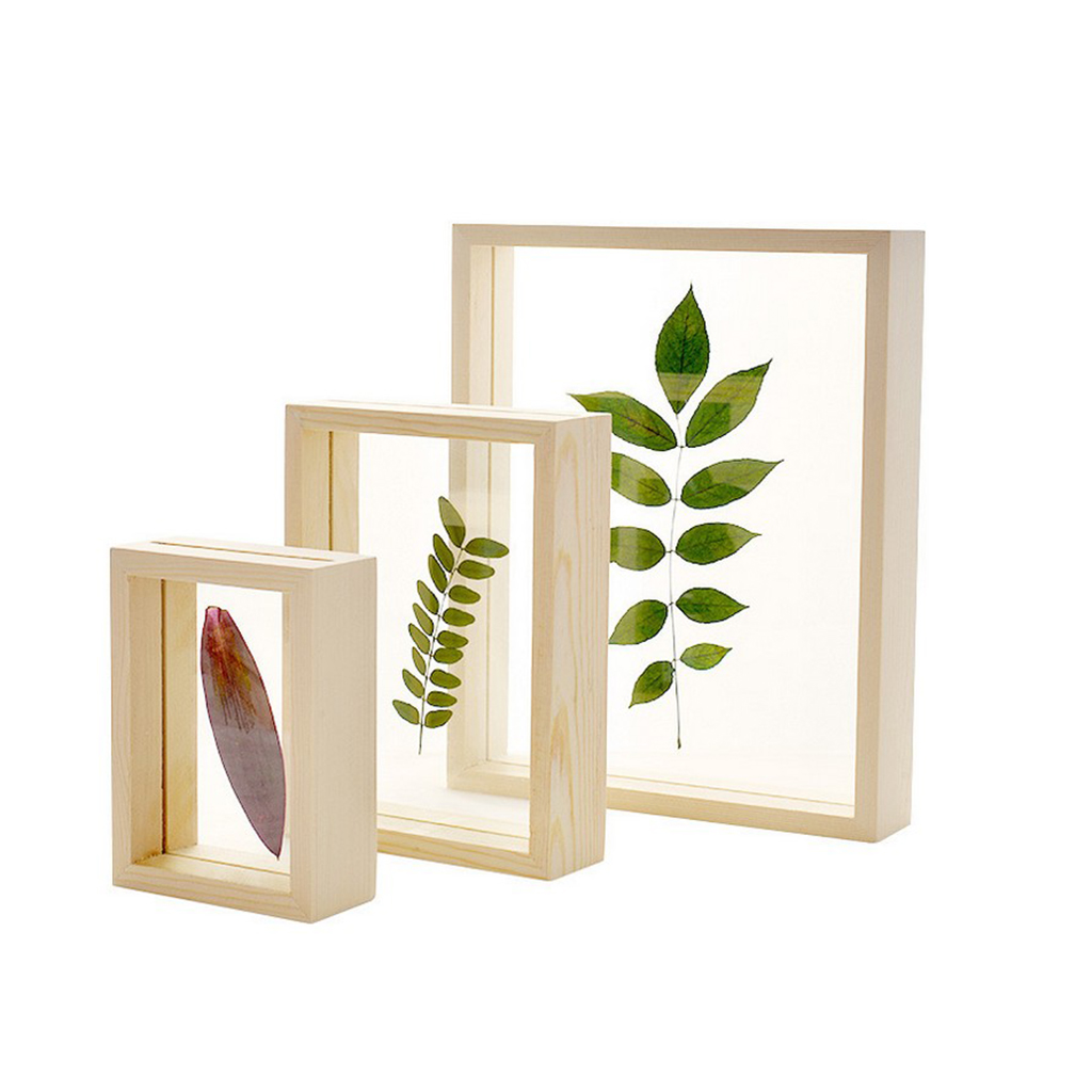 Cadre en bois transparent en v - Bamboo Photo Frame avis et prix