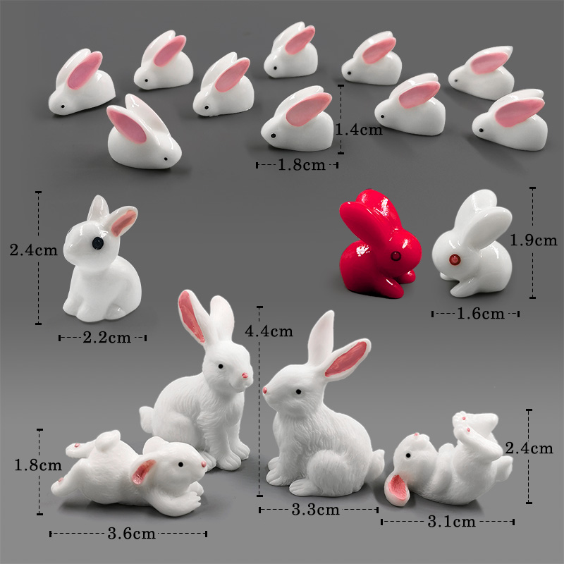 Figurine de lapin blanc pour H - Home Decor Za avis et prix