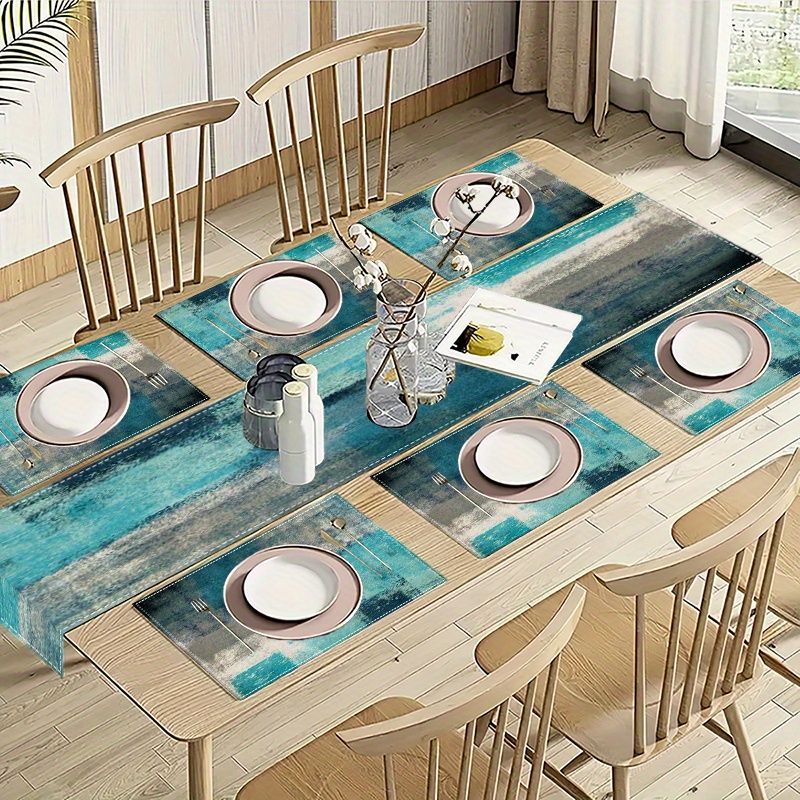 Ensemble de sets de table et d - Linen Table Runner avis et prix