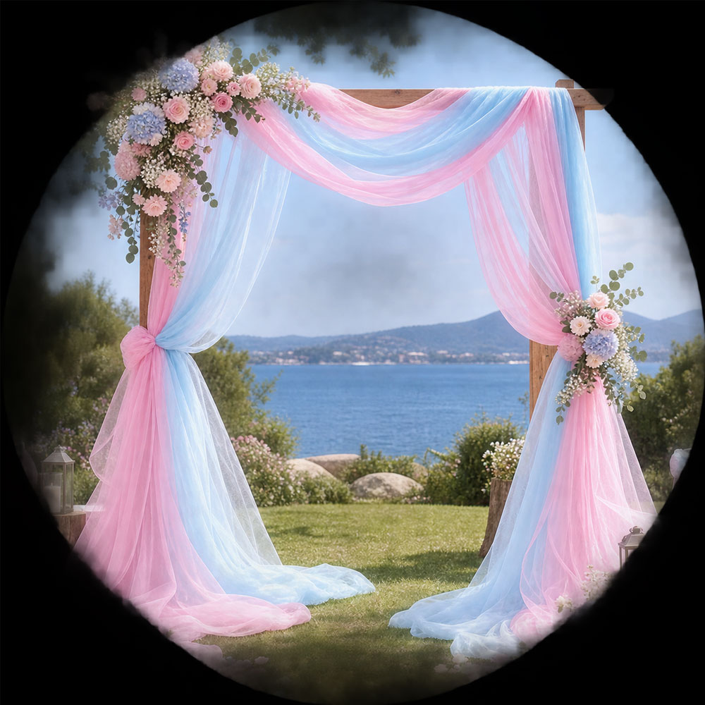 1 paquet de tissu en tulle tra - Linen Table Runner avis et prix