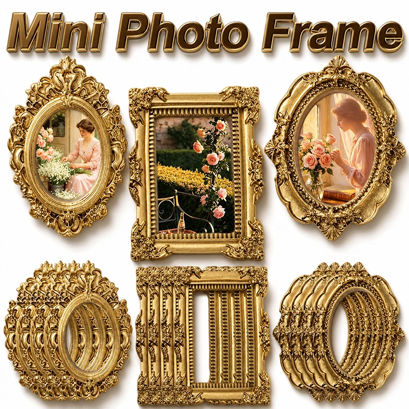 10/5 pièces Mini cadres photo  - Bamboo Photo Frame avis et prix